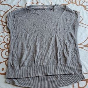 Banana Republic Knitted Sleeveless Sweater Grey